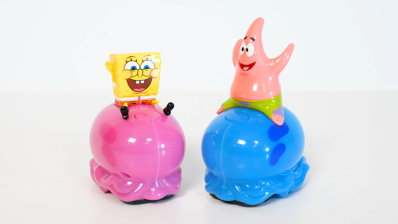 NK02543_2 Pack SpongeBob & Patrick Jellyfish Racers